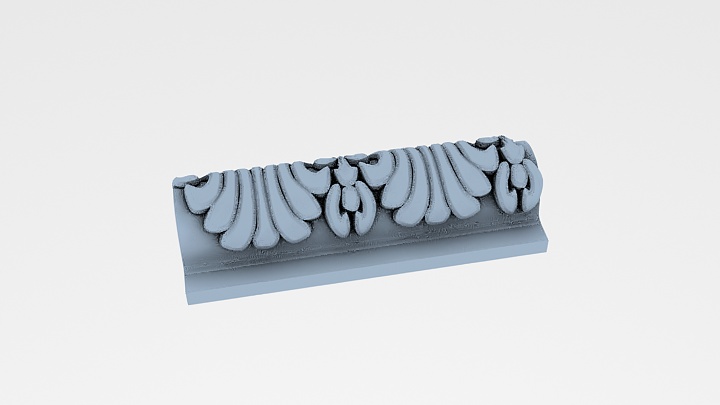 渲染模型_墙面造型029