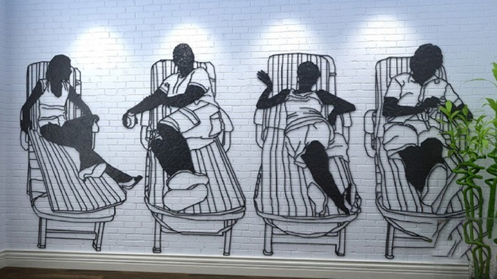 渲染模型_墙饰012