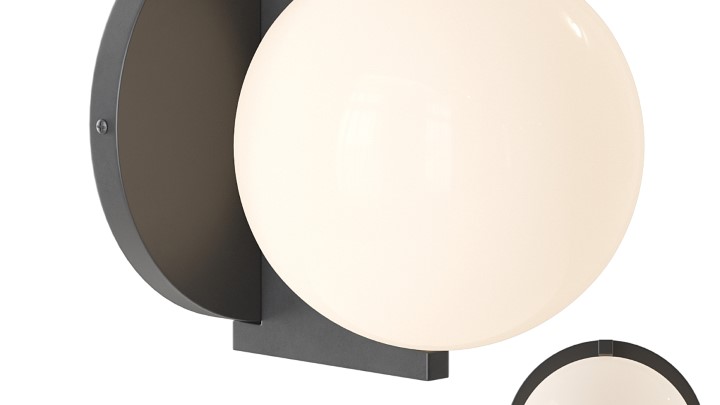 渲染模型_壁灯372