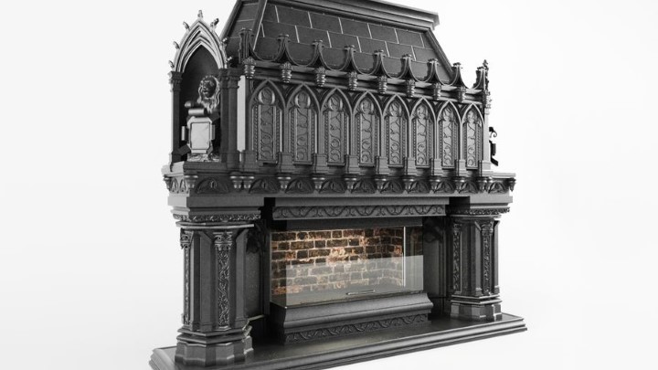 渲染模型_壁炉113