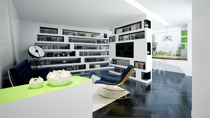 渲染模型_客厅065