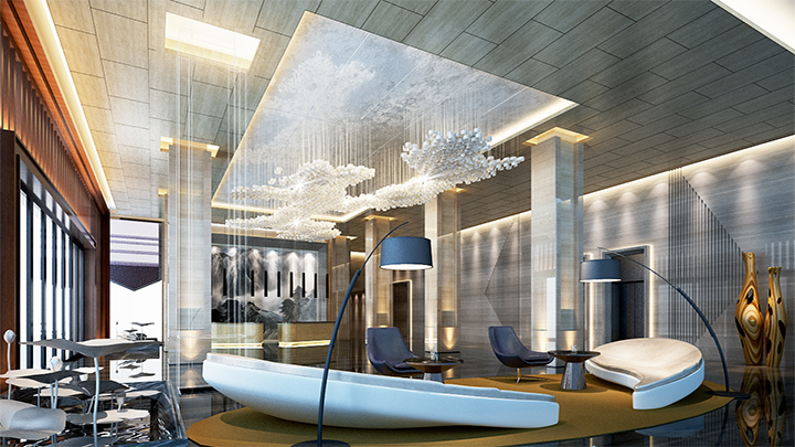 渲染模型_客厅068