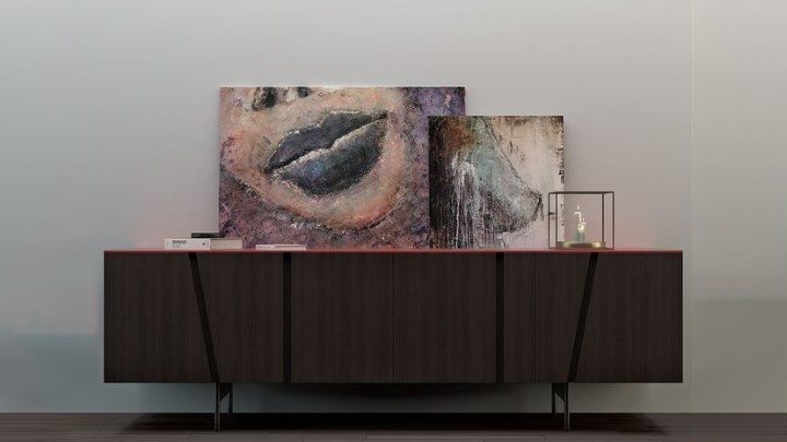 渲染模型_客厅橱柜001