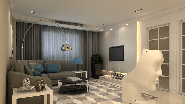 渲染模型_室内028