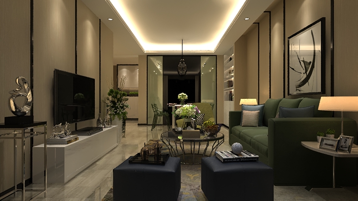 渲染模型_室内040