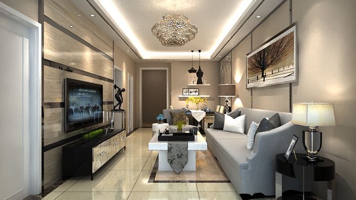 渲染模型_室内044