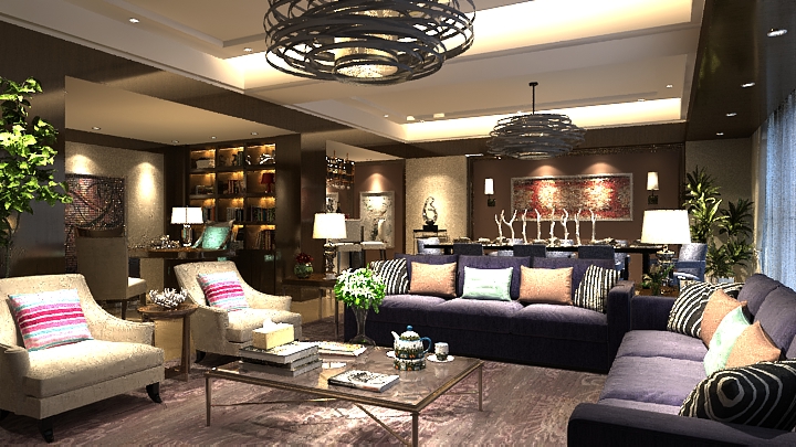 渲染模型_室内048