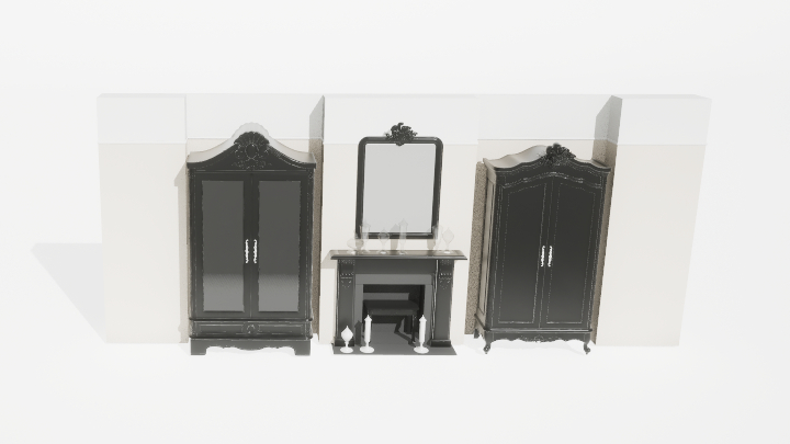 渲染模型_室内场景017