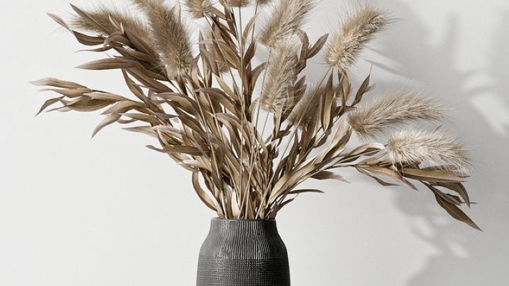 渲染模型_室内插花020