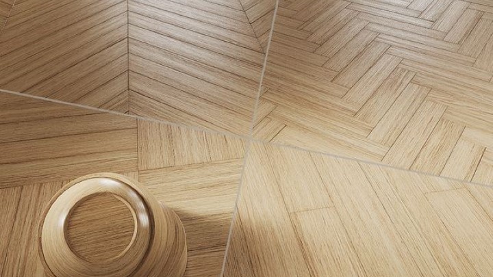 渲染模型_室内木地板002