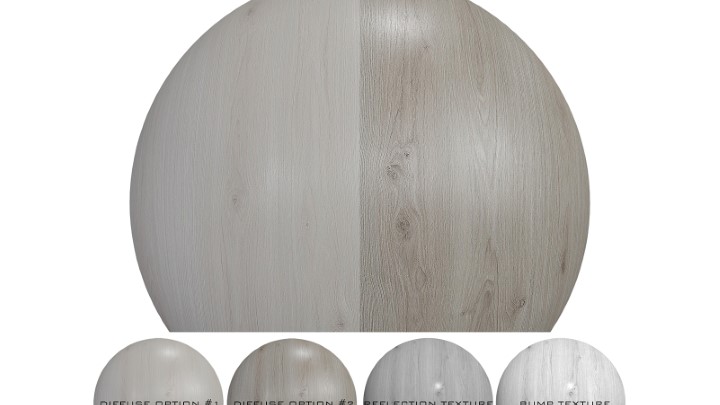 渲染模型_室内木材020