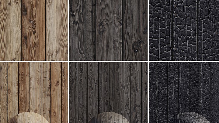 渲染模型_室内木材023