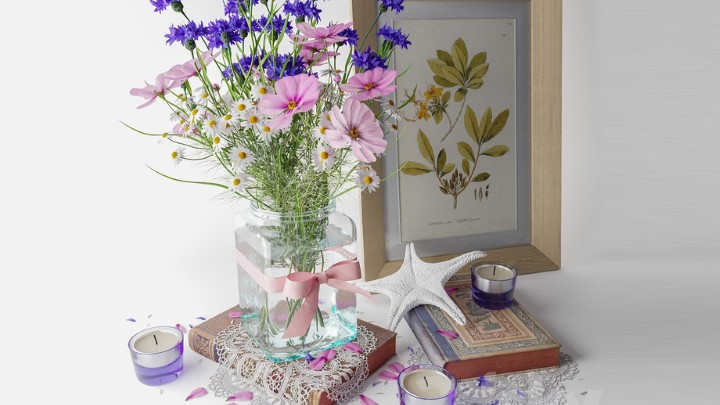 渲染模型_室内植物322