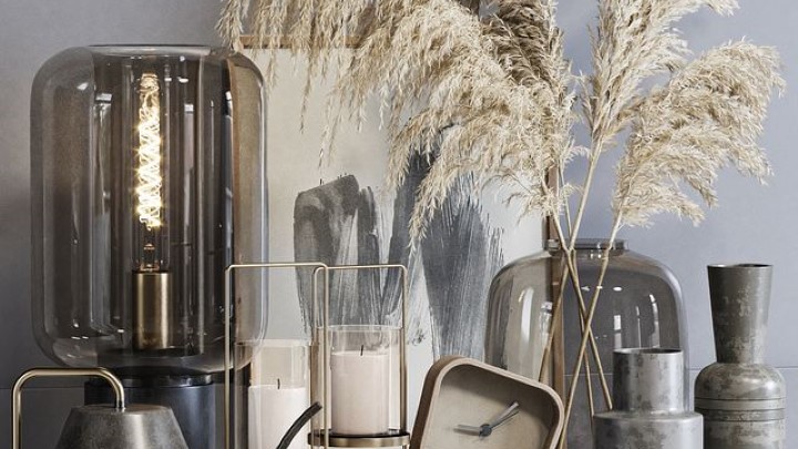 渲染模型_室内装饰合集004