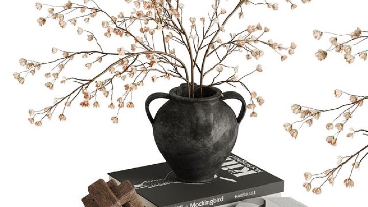 渲染模型_室内装饰摆件010