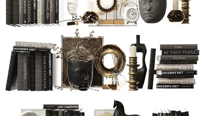 渲染模型_室内装饰摆件011