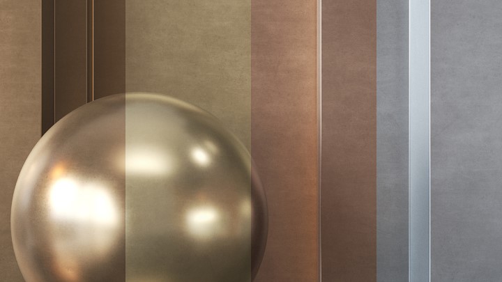 渲染模型_室内金属001