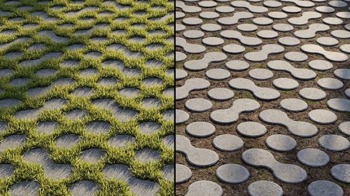 渲染模型_室外地砖002