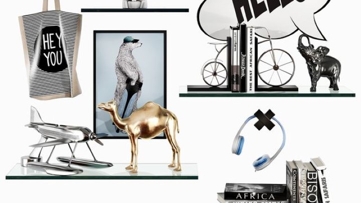 渲染模型_家具桌面摆件004