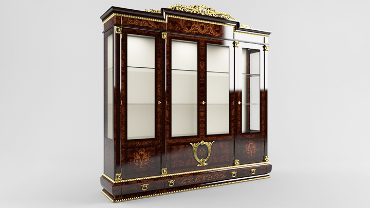 渲染模型_家居柜子007