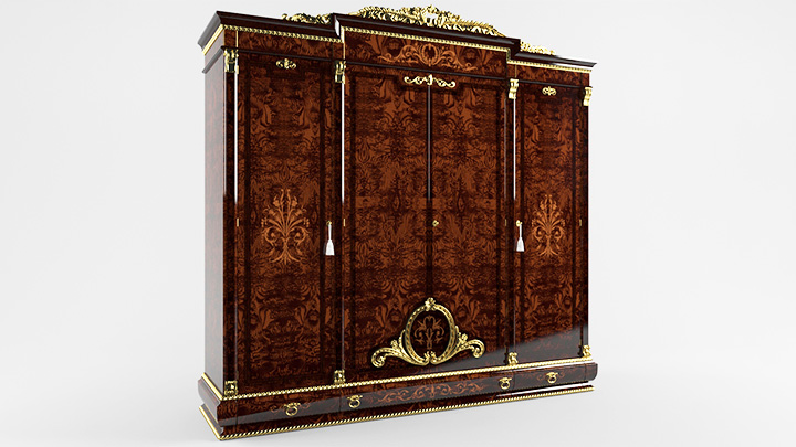 渲染模型_家居柜子016