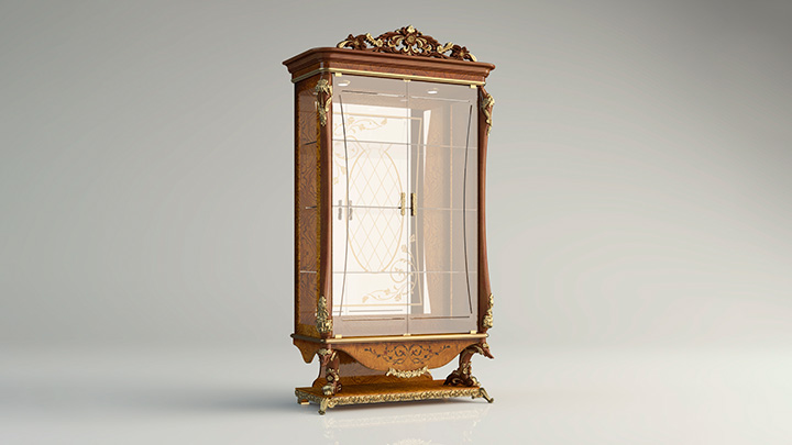 渲染模型_家居桌椅柜子002