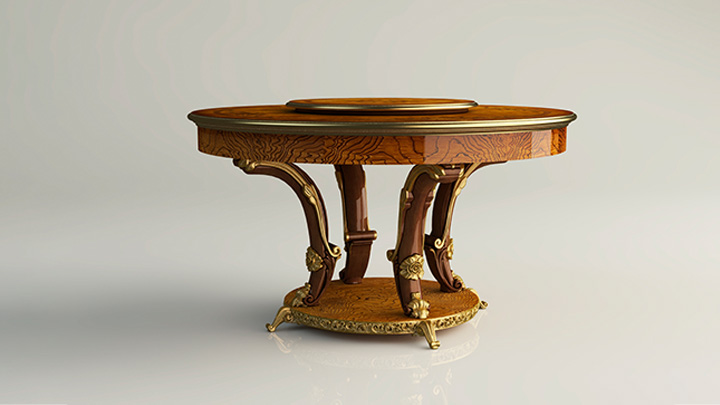 渲染模型_家居桌椅柜子005