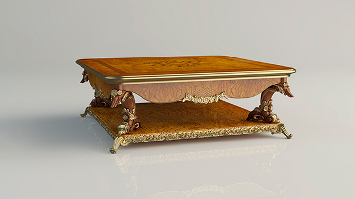 渲染模型_家居桌椅柜子018