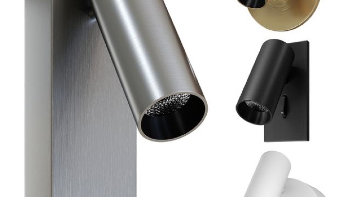 渲染模型_射灯筒灯008