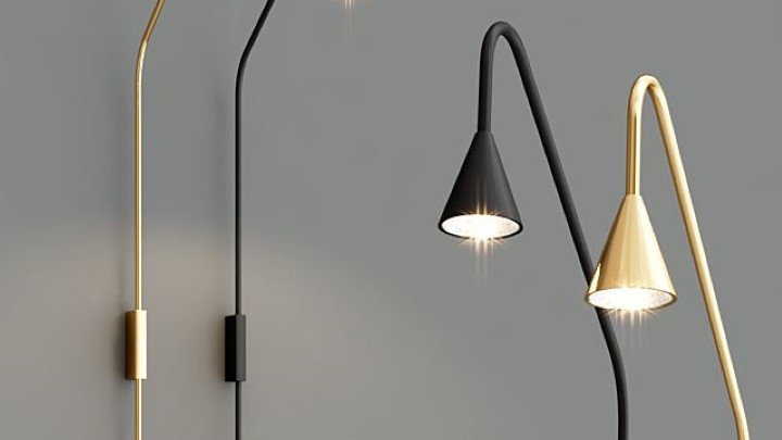 渲染模型_射灯筒灯009