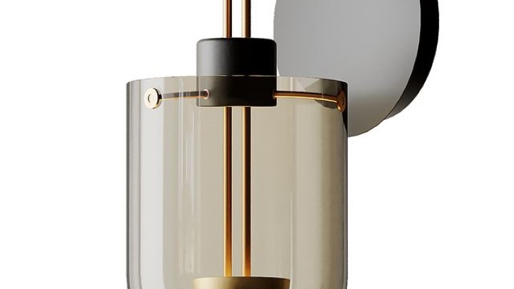 渲染模型_射灯筒灯011