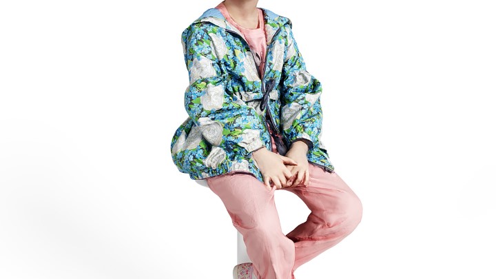 渲染模型_小女孩001