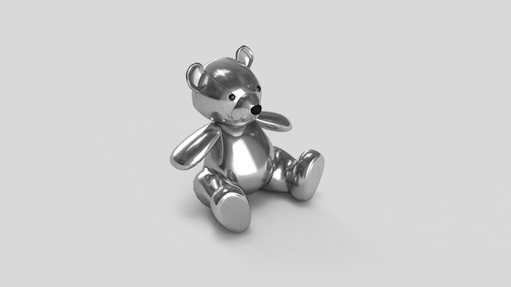 渲染模型_小熊001