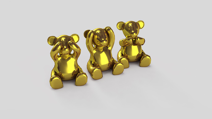 渲染模型_小熊003