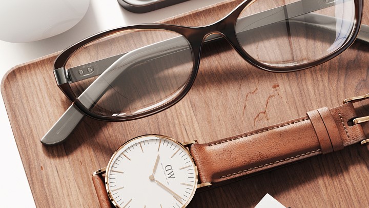 渲染模型_工作区套装001