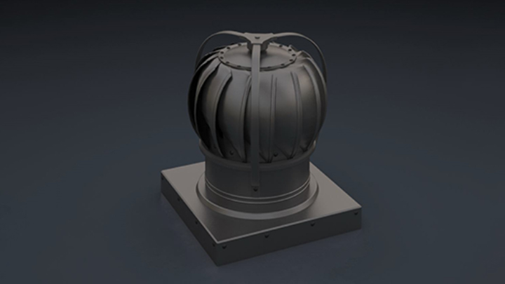 渲染模型_工厂设施005