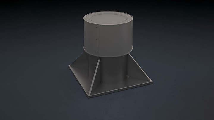 渲染模型_工厂设施010