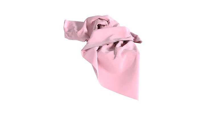 渲染模型_布匹002