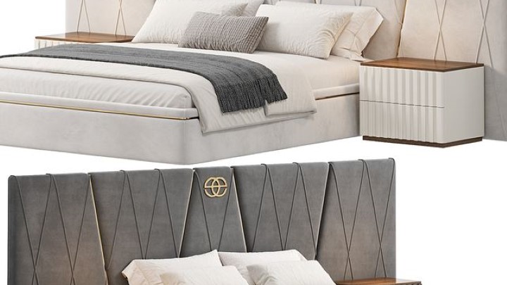 渲染模型_床2307