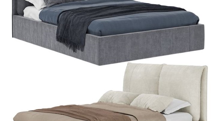 渲染模型_床2309