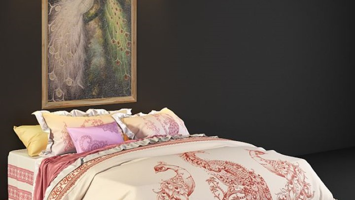 渲染模型_床2326