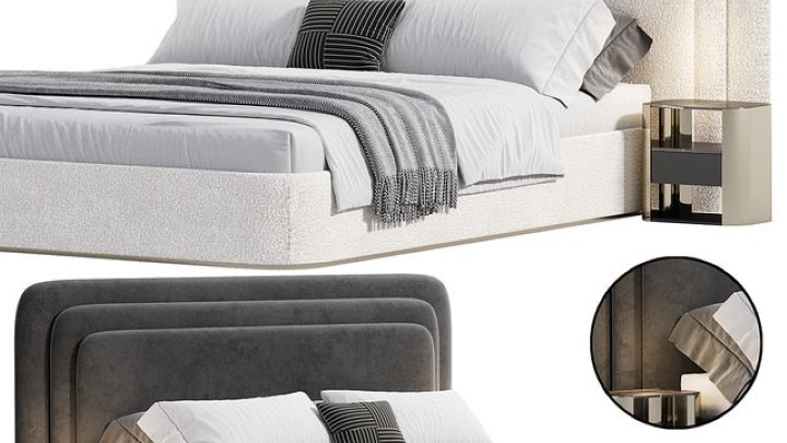 渲染模型_床2331