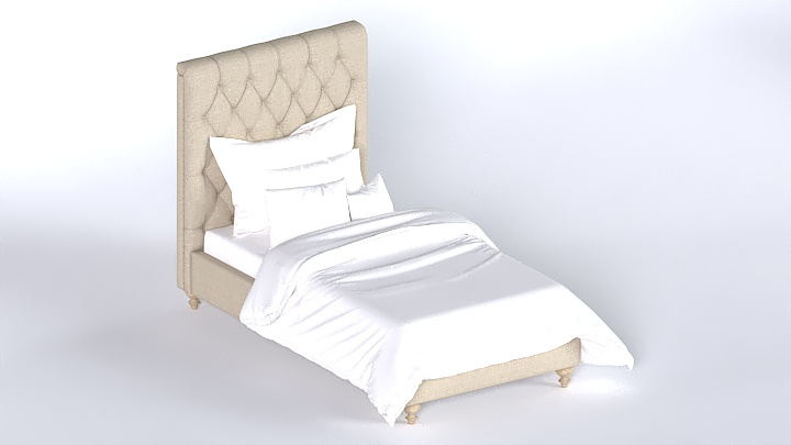 渲染模型_床2385