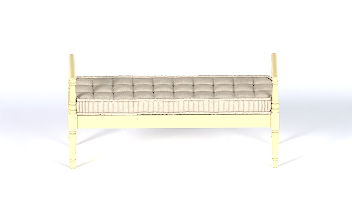 渲染模型_床2387