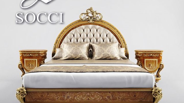 渲染模型_床2391