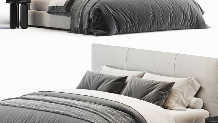 渲染模型_床2399