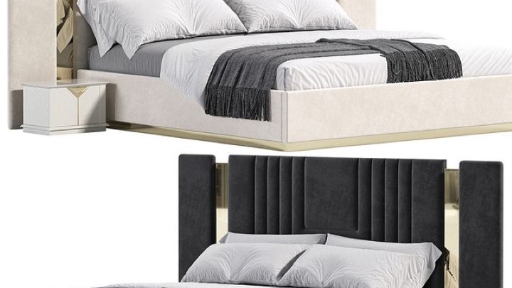 渲染模型_床2402