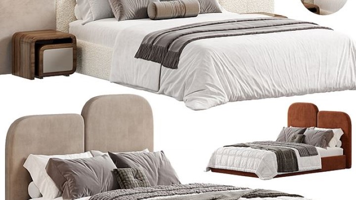 渲染模型_床2411