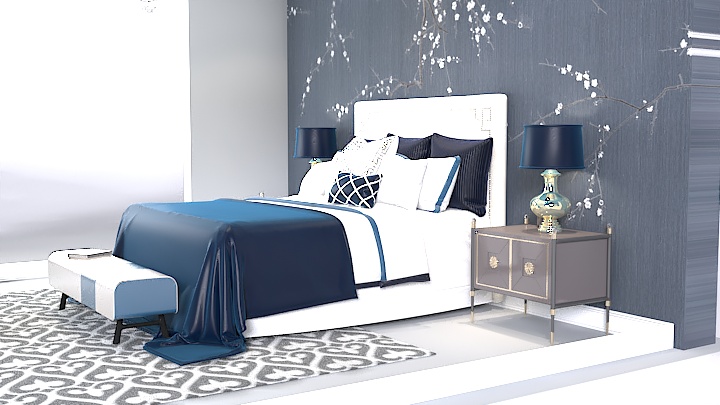 渲染模型_床2435