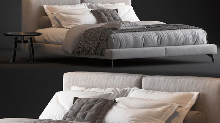 渲染模型_床2494